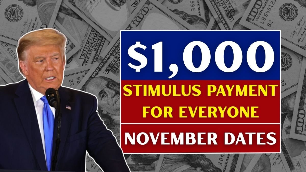 $1,000 Stimulus Payment For Everyone