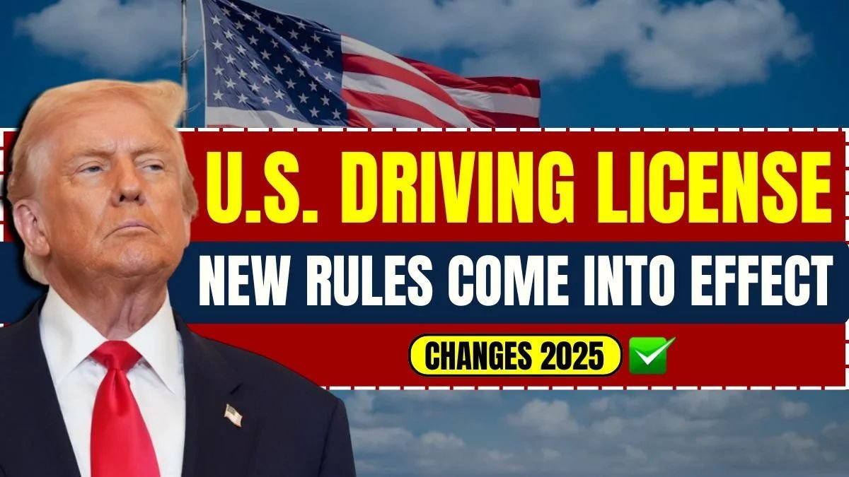 U.S. Driving License Changes 2025 – New Rules Come Into Effect on November 3